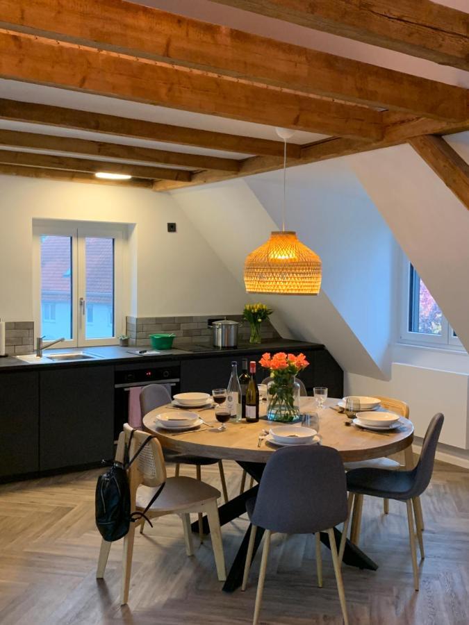 Anderswo Apartments Langenau Bagian luar foto